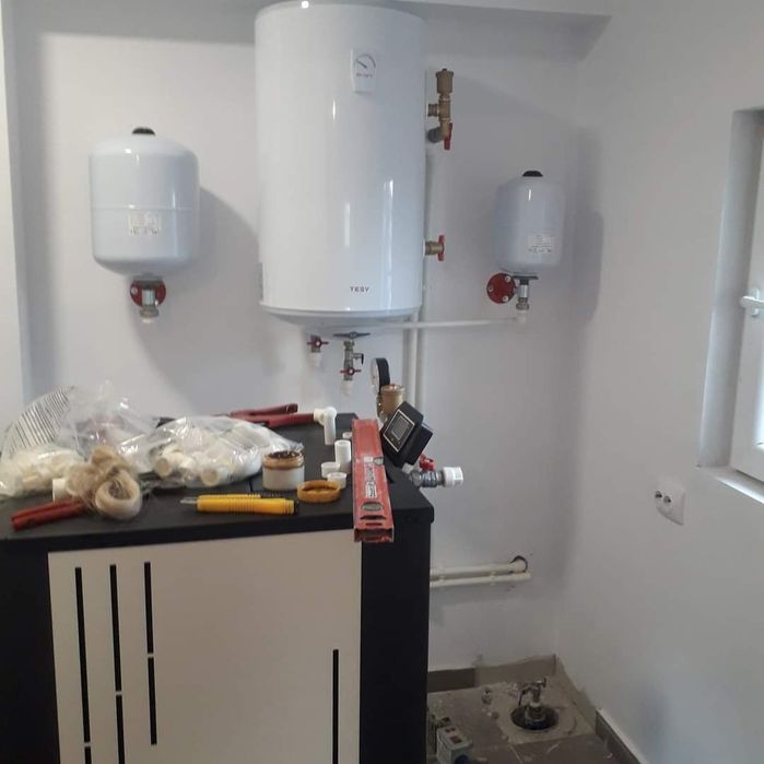 Montaj service freon ac r32 r410a r407c r22 centrala termica peleti