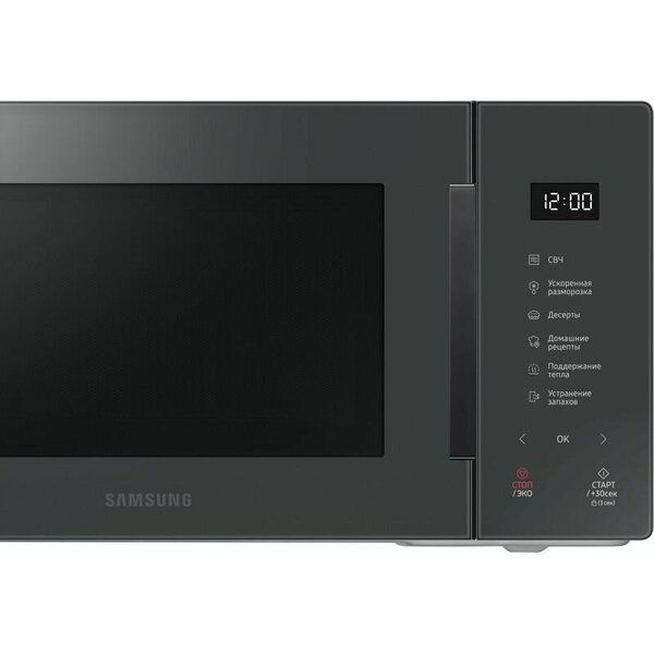 Микроволновая Печь Samsung MS23T5018AC/BW 23л. 800Вт антрацит