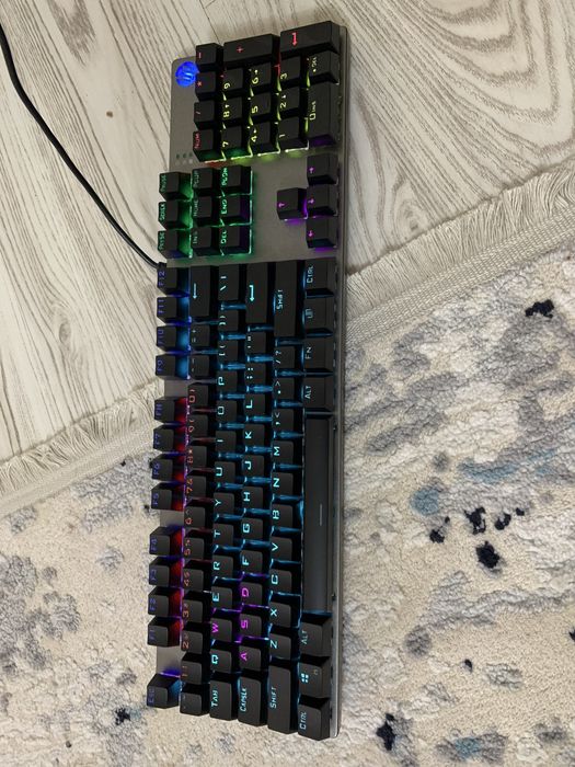 HP GK400F mexanik gaming klaviatura RGB (YANGI)