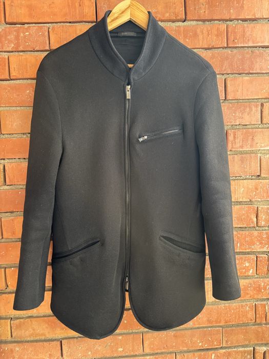 Мъжки черен блейзър Armani, размер 54