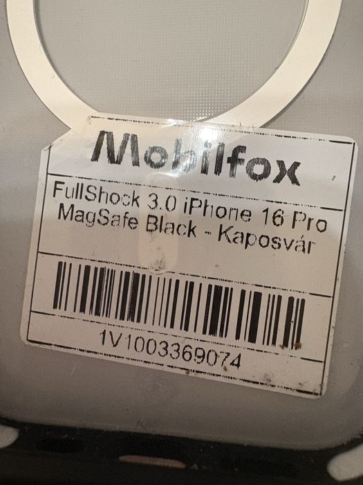 Husă iPhone 16 Pro cu MagSafe – Neagră, Slim & Elegantă