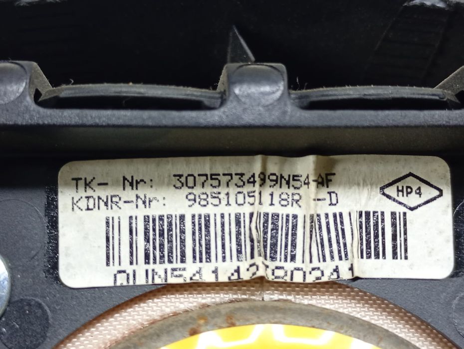 Airbag sofer Dacia Dokker 1 (2012 - 2017) (1086) K9K612