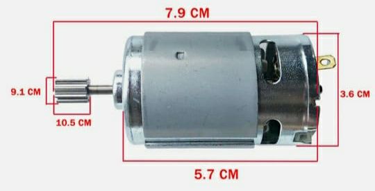 Электро двигатель 12 V RS 550