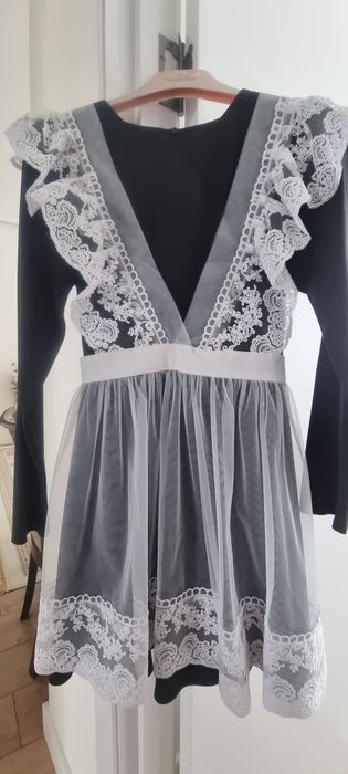 Школьная форма с фартуком