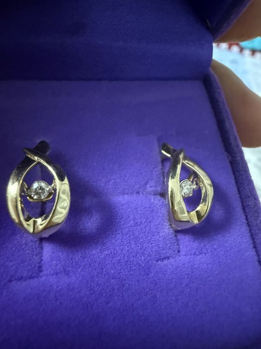 Бриллиантовые серьги