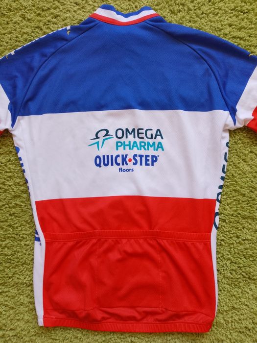 Tricou Ciclism Omega Pharma - Quick Step French Champion 2012/13