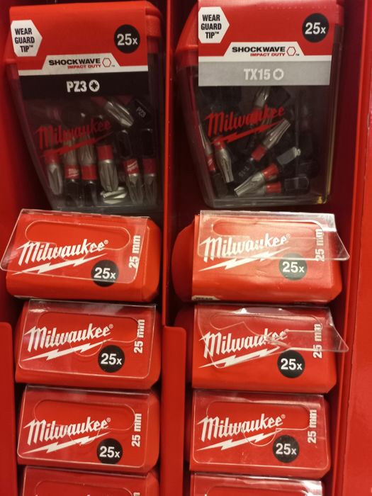 Накрайници, Ударни Битове Milwaukee