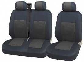 Set huse scaune auto, universale, fata 2+1, material textil