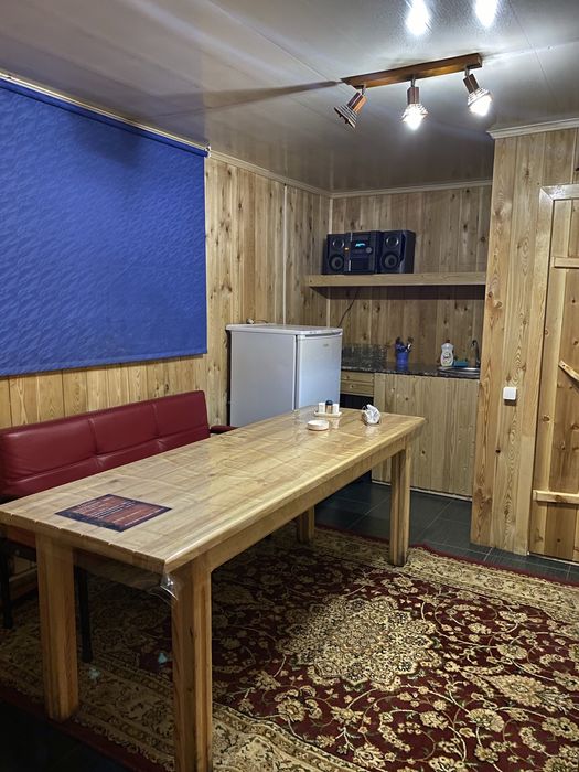 Баня на дровах с бассейном