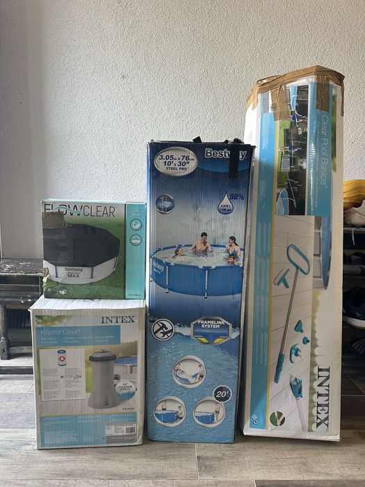 Piscina Intex plus accesorii