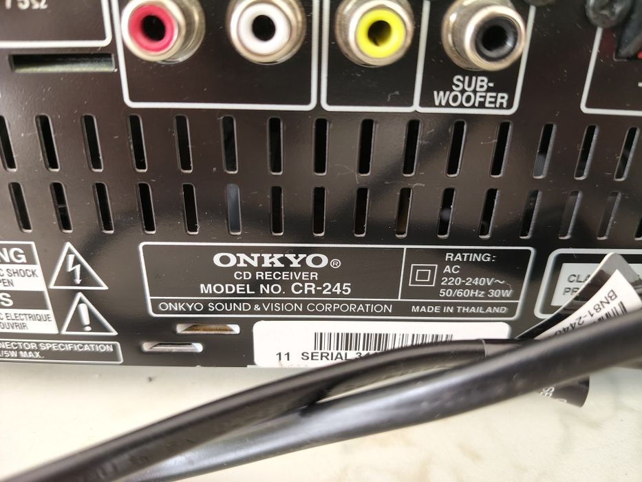 Onkyo CR 245 CD, USB, receiver + Onkyo DT 05 boxe stereo
