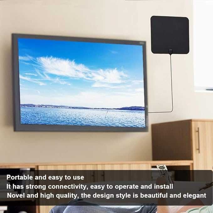 Вътрешна цифрова телевизионна антена HDTV, USB 5V/50mA 25dBi,4K HD
