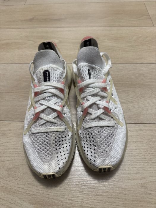 Tenisi barbati 4D Fusio, alb, textil, 40 2/3 EU