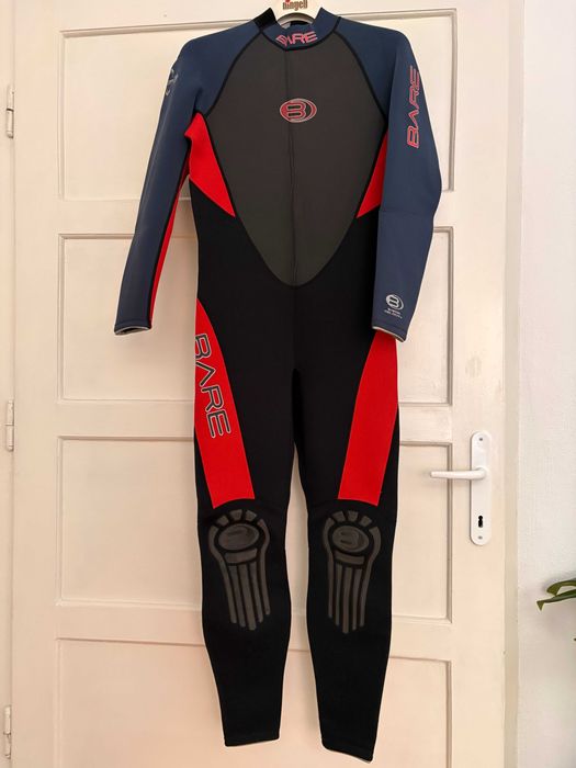Costum neopren lung BARE Velocity 3/2 mm, mărimea L/G – scufundări / windsurf