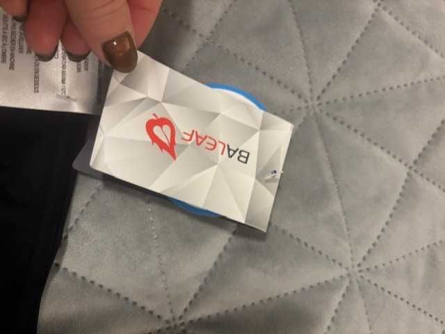 Нови дамски велосипедни къси панталони с подплата, висока талия Baleaf