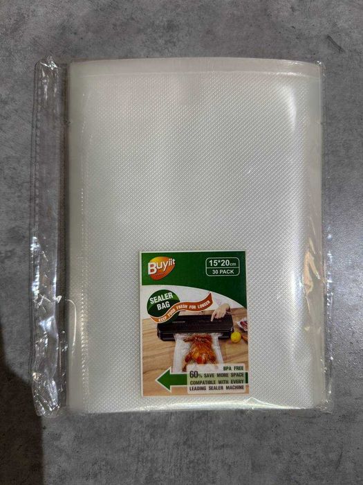 Vakum paket sotiladi turli o'lchamlarda