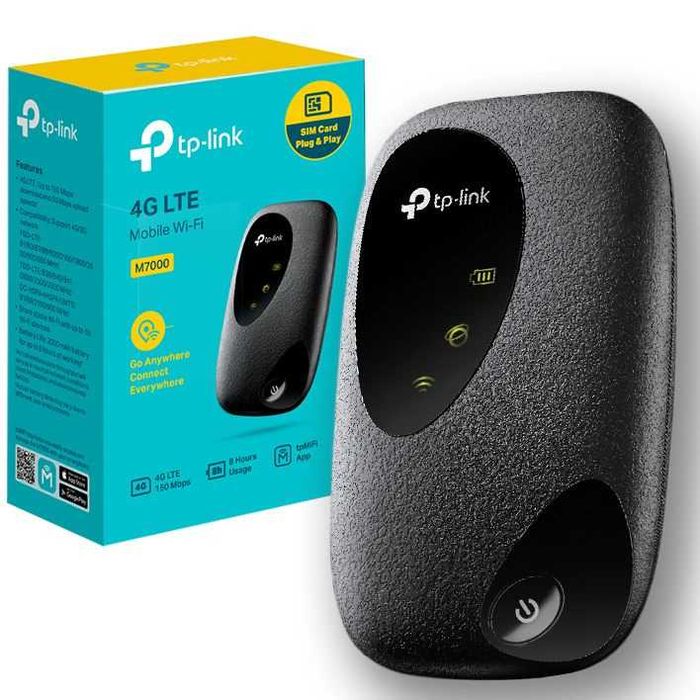 TP-Link M7000 4G LTE мобильный Wi-Fi роутер. Есть доставка