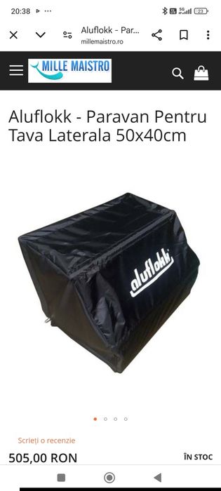 Vând tavă  laterala pescuit aluflokk