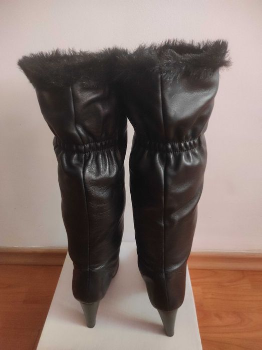 Cizme din piele naturală