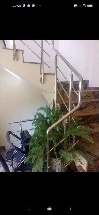 Ковано желязо иноксови парапети