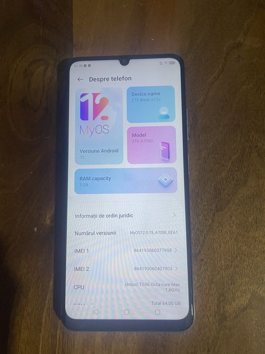 Huwawi ZTE Blade A72S