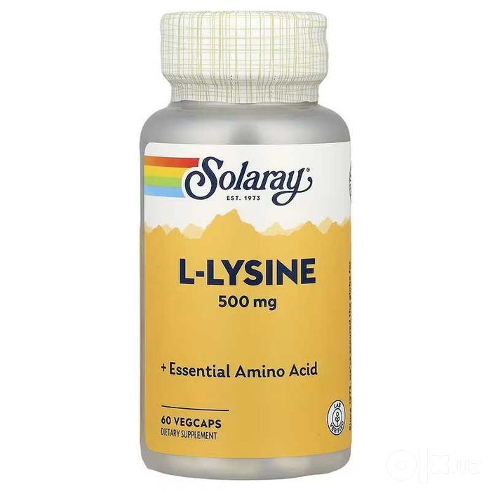 Solaray L-лизин L-Lysine L лизин L Lysine