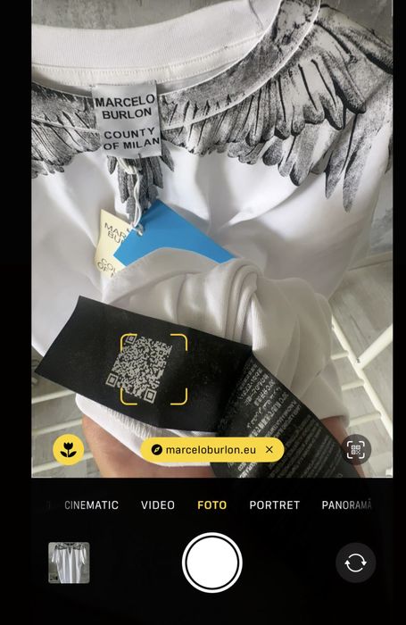 Tricou Marcelo Burlon XL XXL ‼️ OFERTA