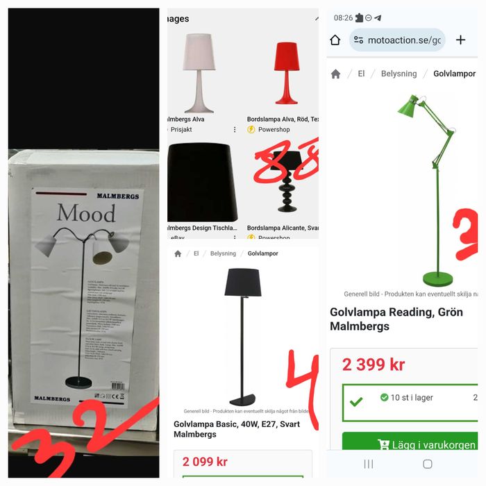 Предлагам нощни лампи