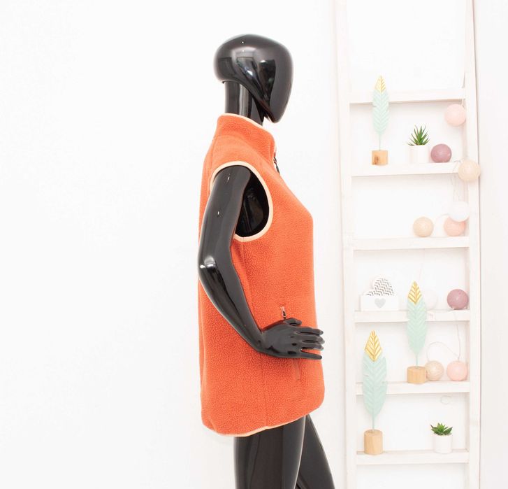 Revolution Race Canyon дамски елек шерпа поларен оранжев грейка М