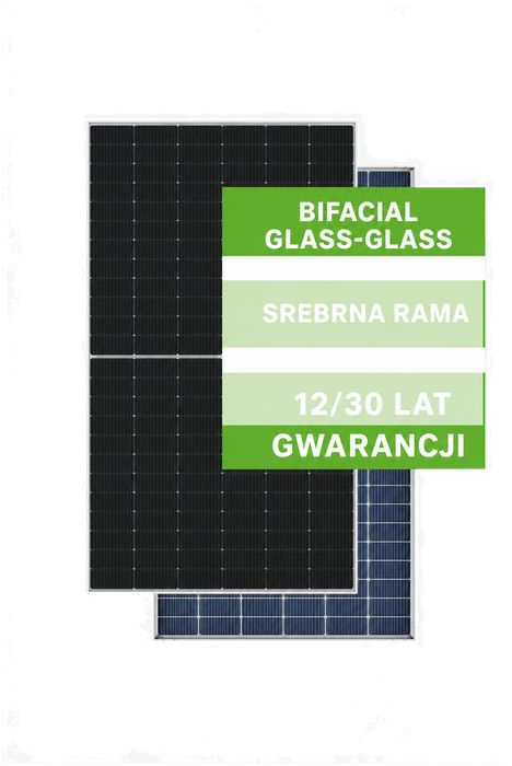 Panou fotovoltaic LONGi 535W Bifacial Silver Frame