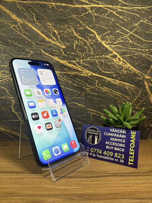 Iphone 15 Plus/128 GB/Garantie 2Ani Centrul de Telefoane