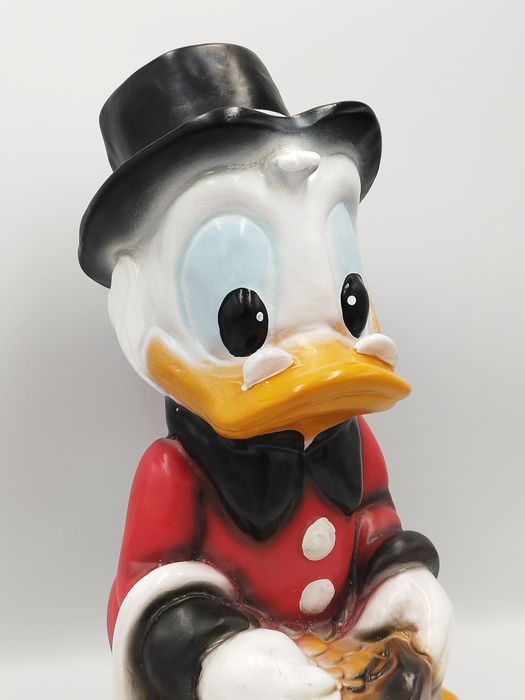 Рядка винтидж фигурка на г-н Скрудж Макдък от 60-те години на Дисни –