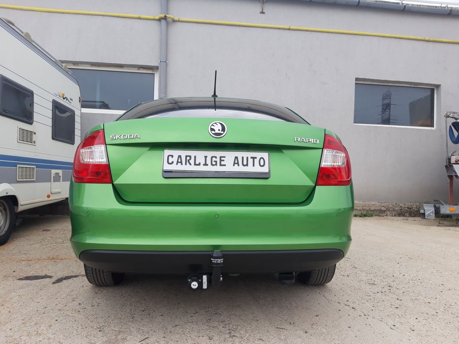 carlig remorcare skoda rapid 5 usi 2012 - ..
