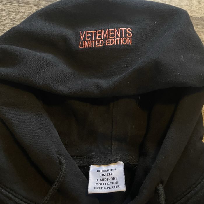 Худи vetements