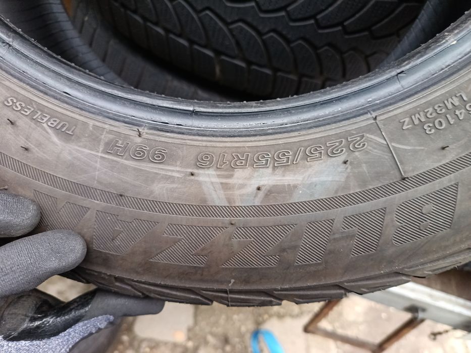 Anvelope MS iarna 225 55 16 bridgestone 2021 5mm