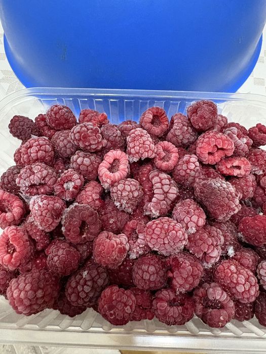 Малина домашняя с огорода