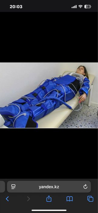 Пневмомассажер в хорошем состоянии