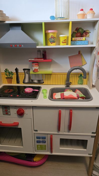 Bucatarie lemn pentru copii, Lidl