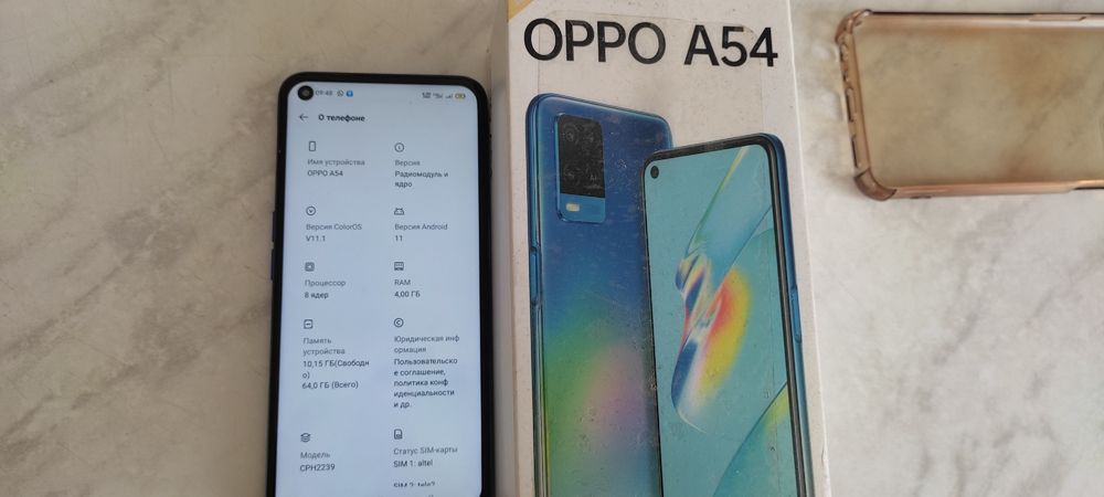 Смартфон Oppo A54