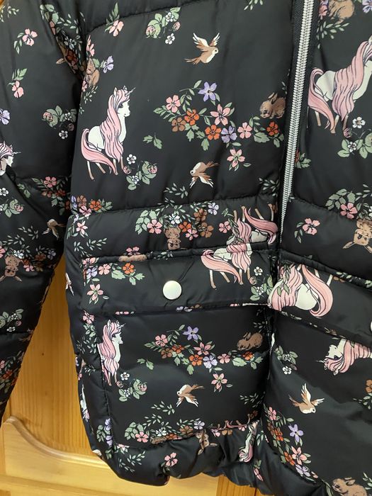 Дебело зимно яке за момиче 9-10 г.