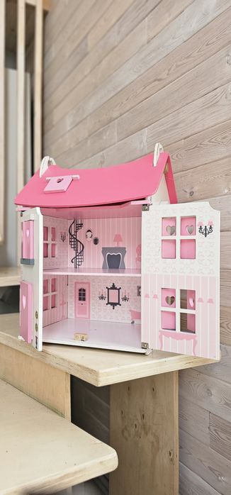 Деревянный Кукольный домик