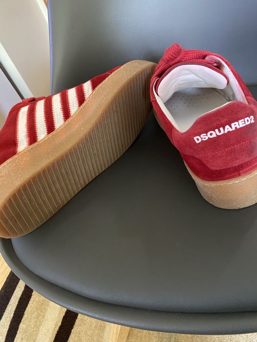 Dsquared 2 велурени кецове