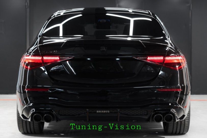 W223 BRABUS пакет LED, лип, спойлер багажник, дифузьор, накрайници