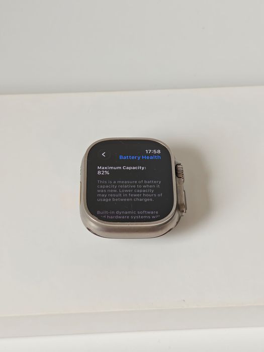 Apple Watch Ultra 49 mm Titanium | Перфектен технически