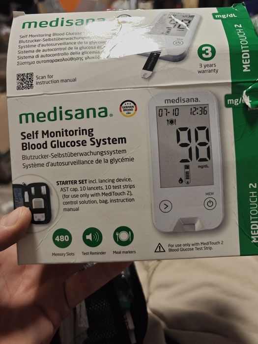 Glucometru Medisana MediTouch 2
