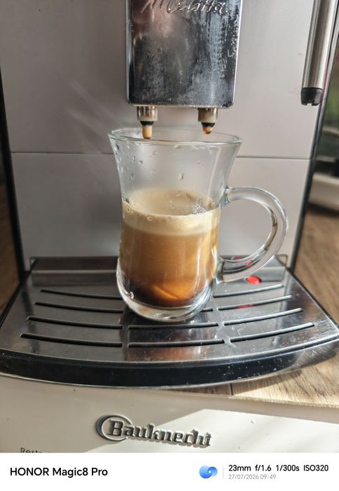 Кафеавтомат Melitta® Solo & Milk , 1400 W, 15 bar, система за разпенване на мляко, Сребрист