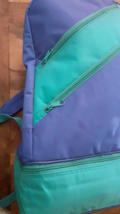 раница много плътна, двойна, стабилен промазан плат, внос от Дания