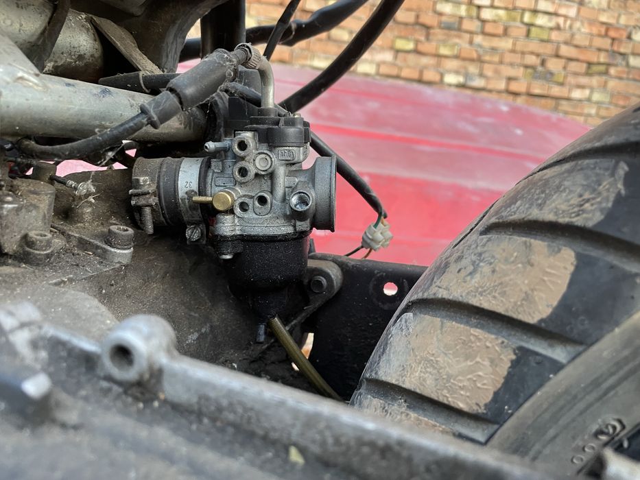 Скутер Italjet на части