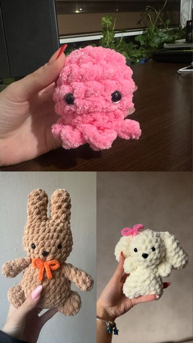 Ръчно изработени плетени играчки