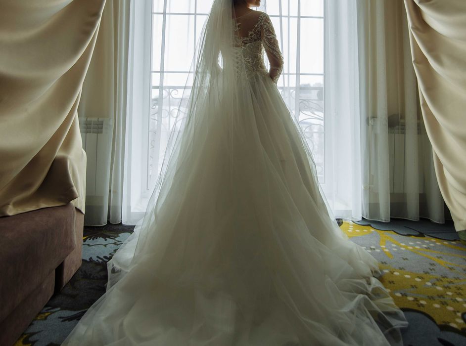 свадебное платье